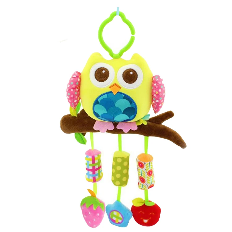KSF Hot Selling Baby Toys 0-1 Year Old Ringtone Pendant Bedside Wind Chime Animal Baby Toys