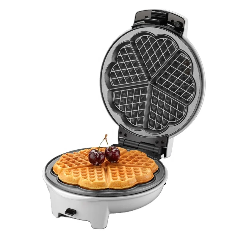OEM/ODM  Detachable Non Sticker Coating Plate Electric Round Griddle for Individual Pancakes Mini Electric Waffle Maker