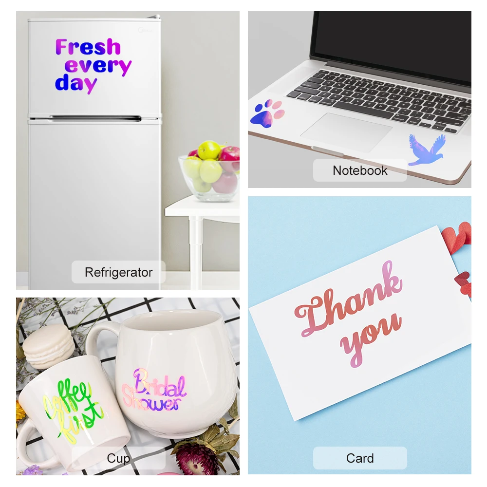  Самоклеящаяся переводная пленка из ПВХ Cricut с изменением цвета виниловая рулонная