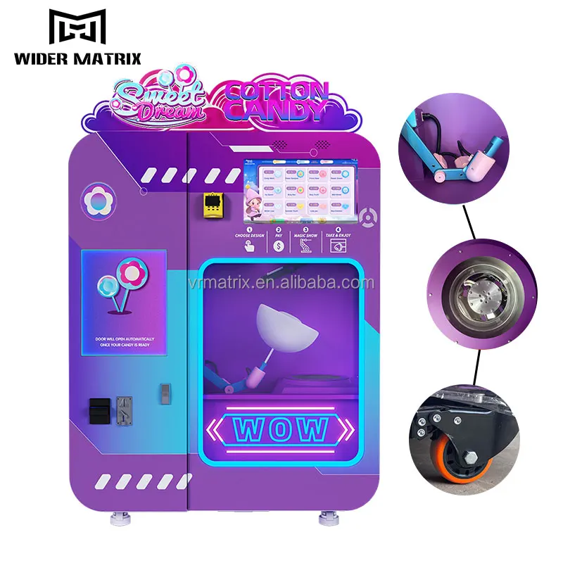 Accessories/Spare Parts/Components for Fully Automatic Cotton Candy Vending Machine