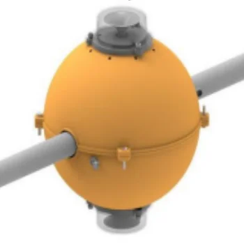 Industrial Grade Standards Lighted Power Line Marker Air Marker Ball Airplane Warning Ball