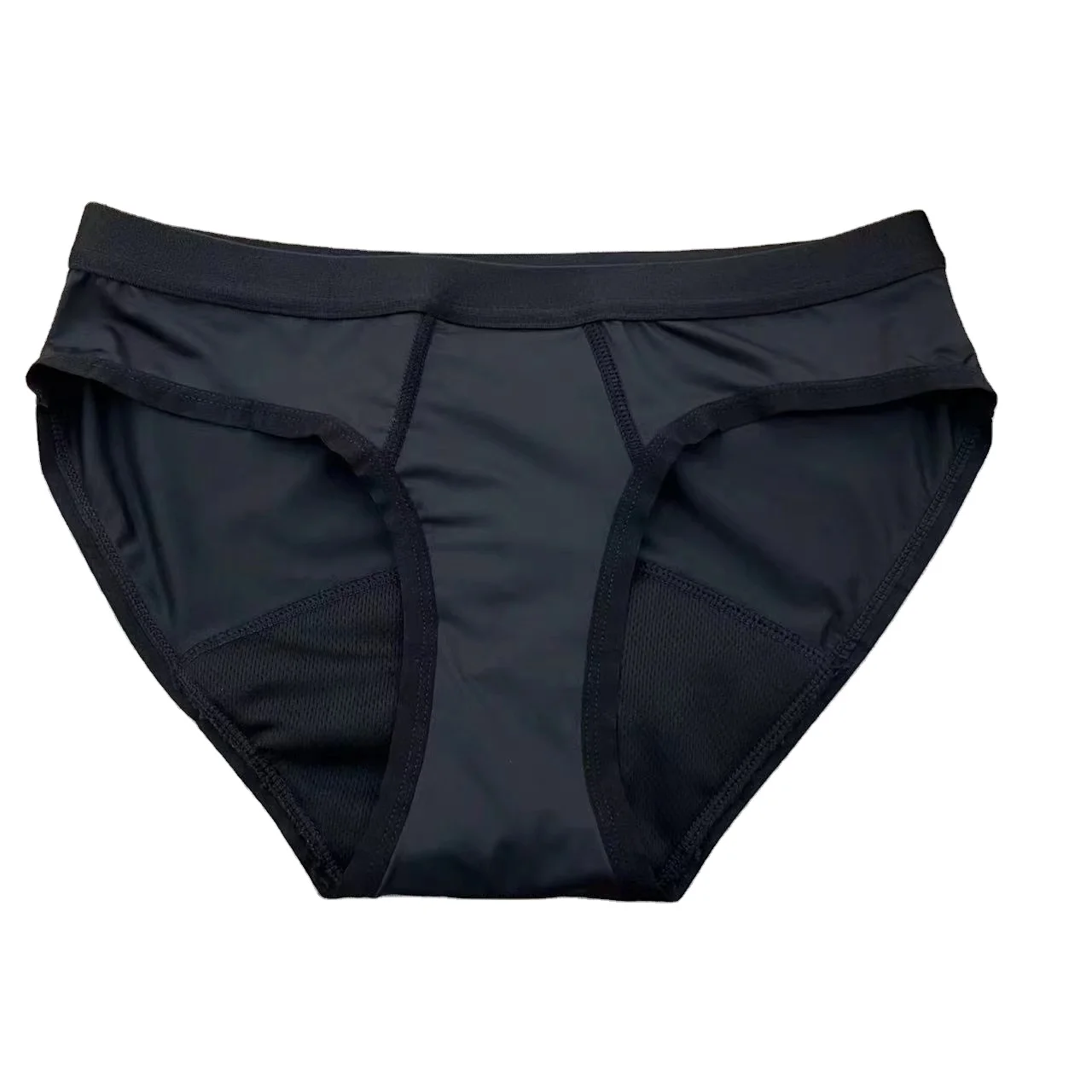 Wholesale 4 Layers Fabric Underwear Waist Midd Heavy Flow Period Panties for Women Leak-Proof and Functional Menstrual