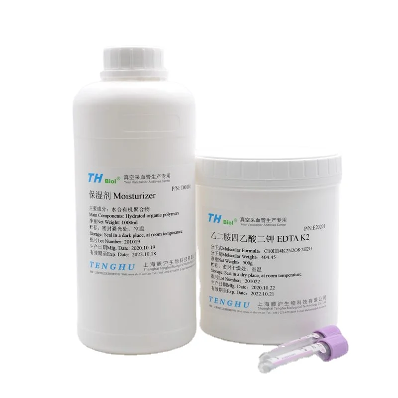 Vacutainer Additives Manufacture Tenghu Anticoagulant EDTA-2K For Blood Collection Tube