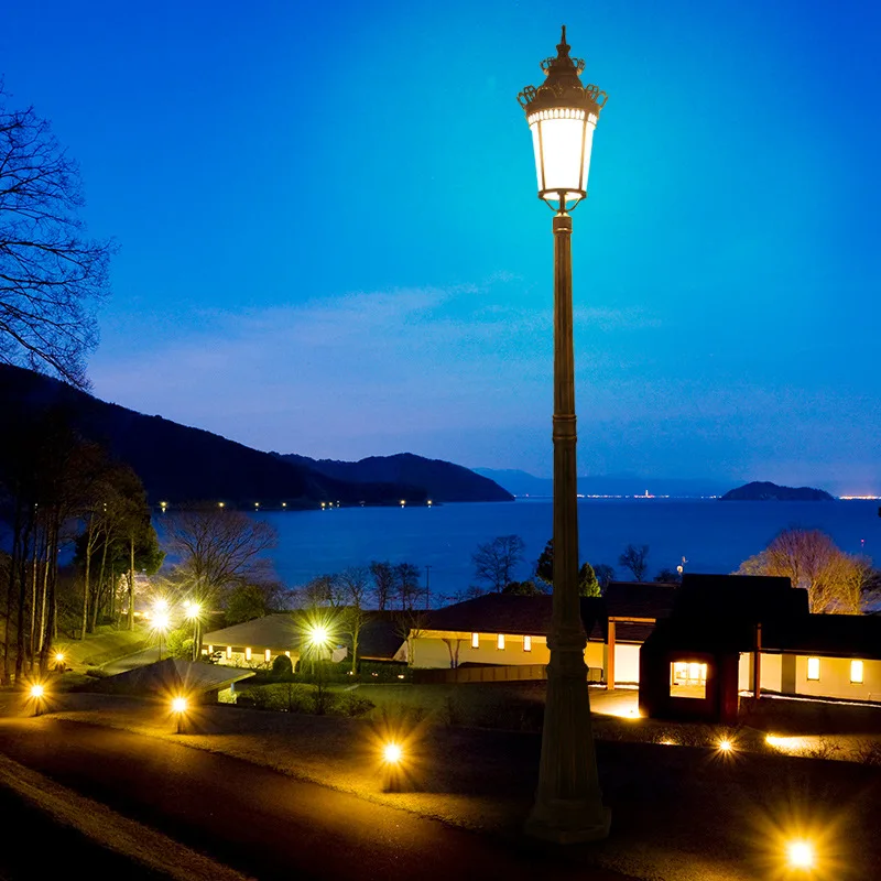 2023 Factory Directly Supply 50w 60w 100w 120w Garden Lamp LED Parking Lot lights 3000K 4000K Theme Park Lighting