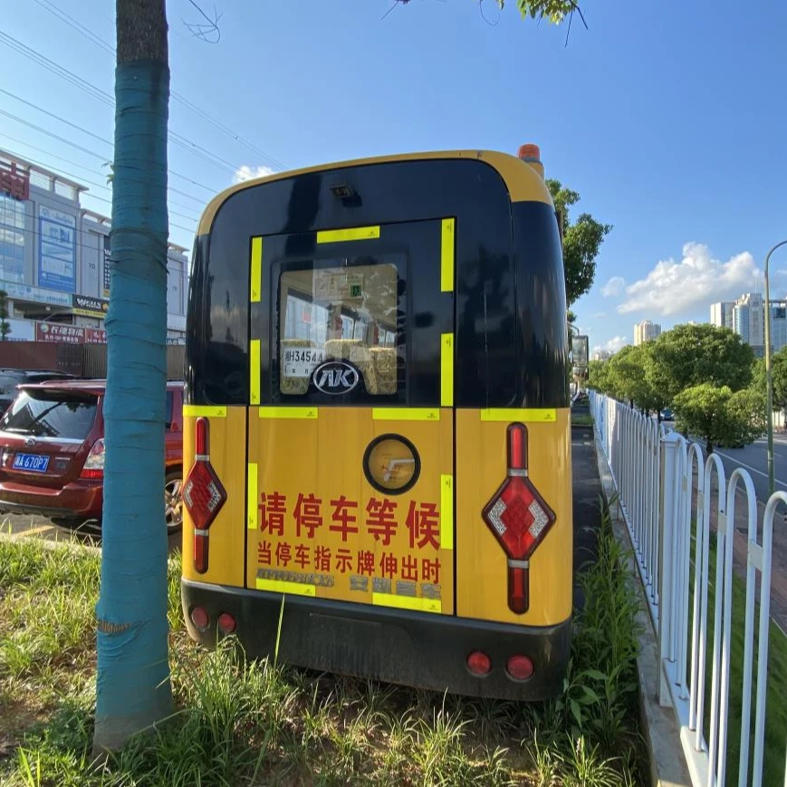 High quality yellow small second hand used school bus for sale
