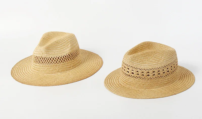 Premium Luxury Superior Quality Thin Straw Open Weave Sombrero Wide Brim Beach Panama Hat