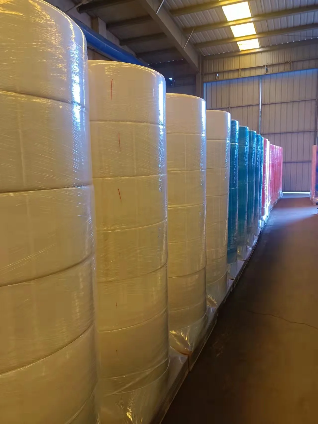 Carbonless Autocopy Paper CB CF White Yellow 61x86cm Blue Image