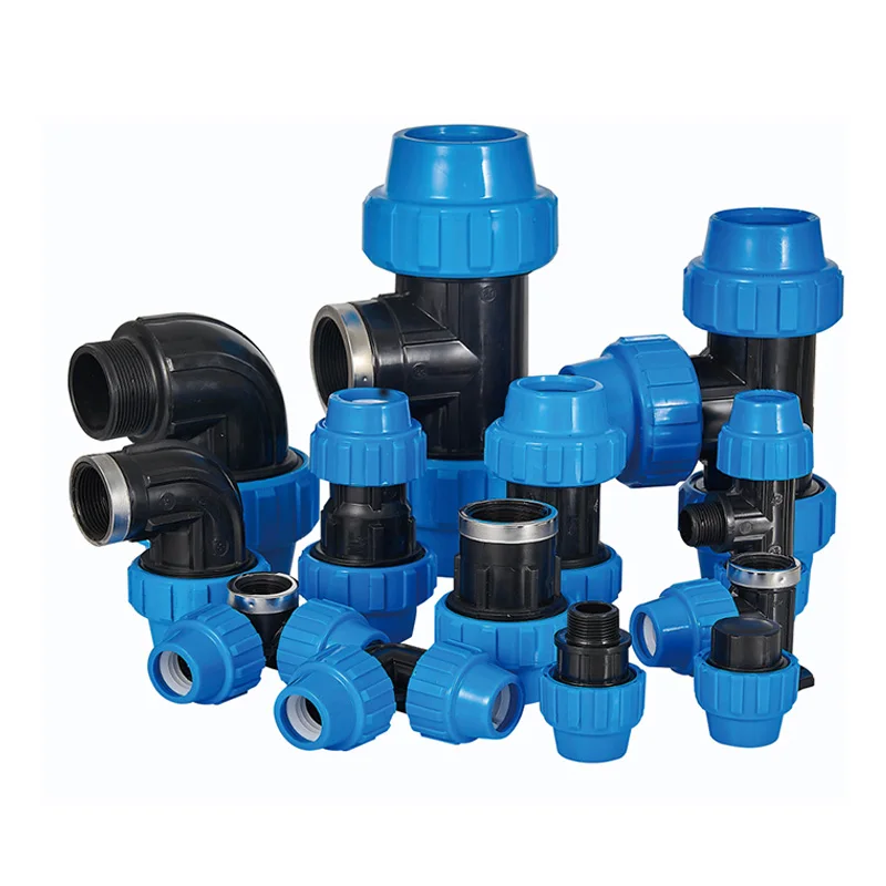 China Factory Manufacture Diameter 16-110Mm Pipe Pp Compression Fitting Valve For Irrigation System