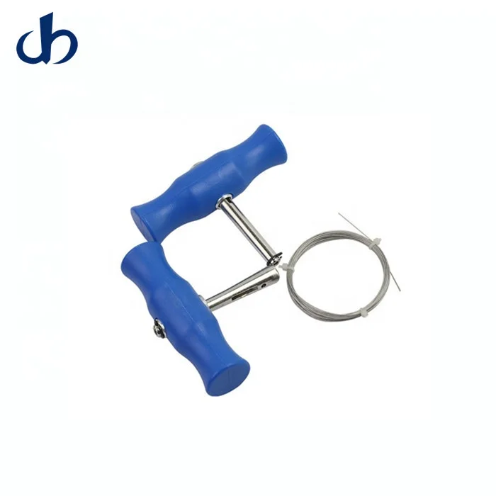 Wire gripping handles for windscreen autoglass repair
