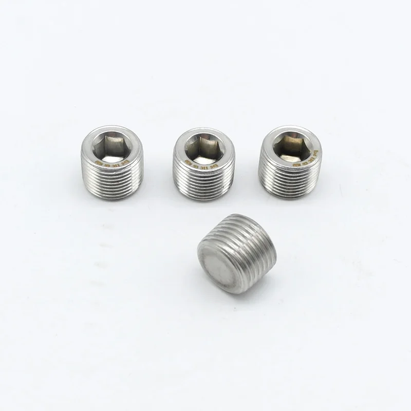 Professional Supply 304 Stainless Steel High Precision Hexagon Plug