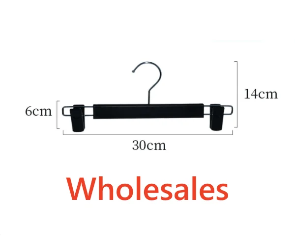 Hot Sale Wholesales High Quality  Non Slip Clips Plastic Skirt Trouser Pants Hanger