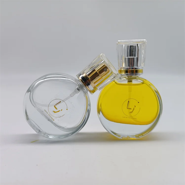 Wholesale Round Empty Spray Bottle Vintage Manufacturer Luxury Empty 10Ml 30Ml 50Ml 100Ml Black Perfume Bottle For Perfumes