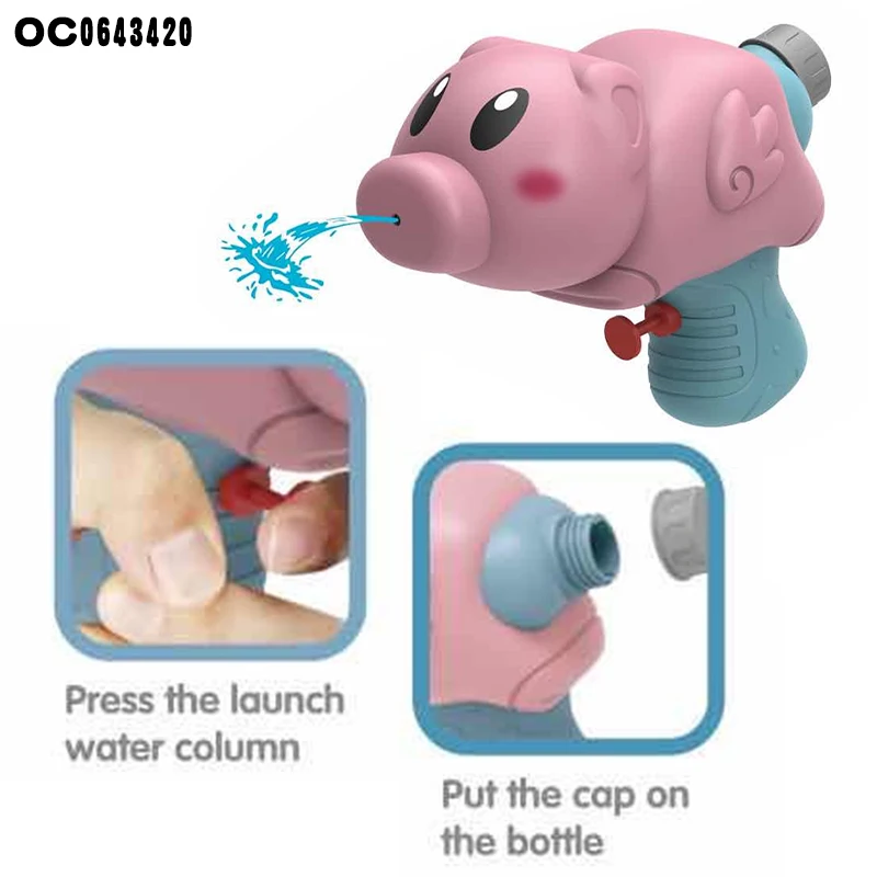 Interesting Mini Pig 2022 Model New Arrival Water Gun for Kids Summer Toys