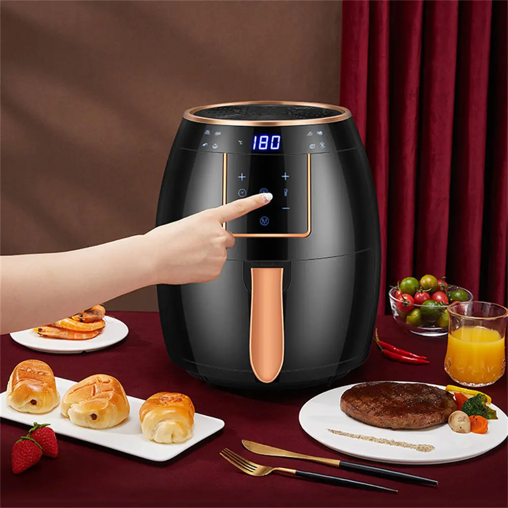 New arrival kitchen appliances Air Fryer With Touch Screen Display electric deep air fryer