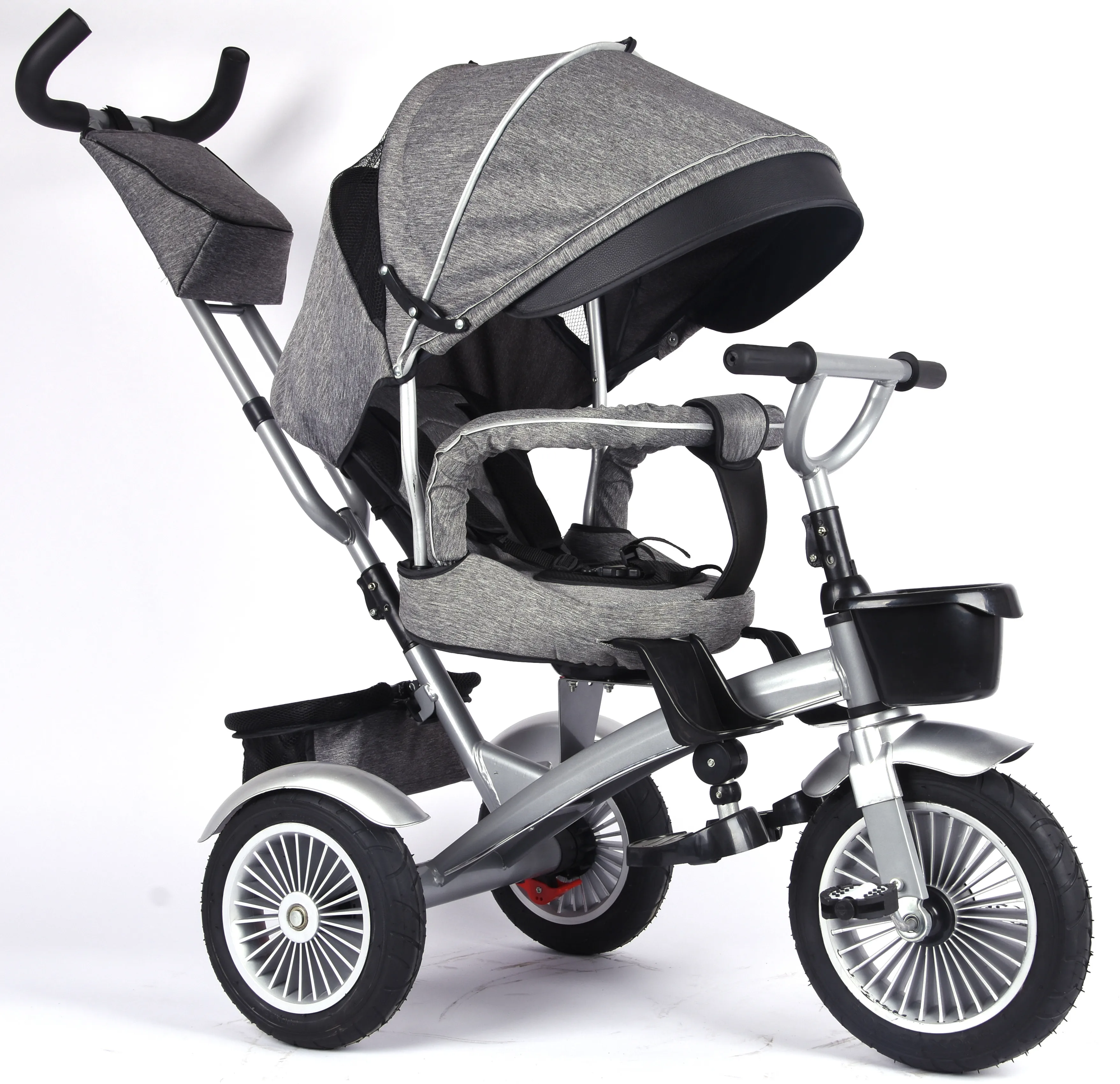 EU standards Customized wholesale stroller bike baby tricycles children kids push tricycle trike baby