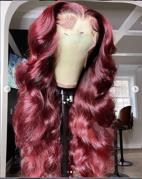 Парик из натуральных бразильских волос 99J, прямые шелковые прямые волосы из перуанских волос с защитой от солнечного света, суперхорошее качество