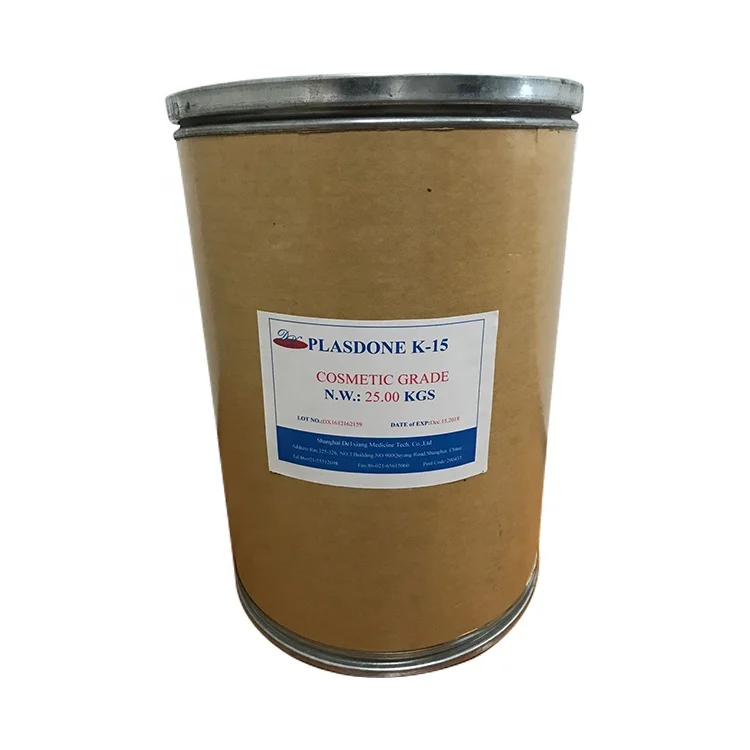 Polyvinylpyrrolidone (PVP K30 K15 K17 K25 K90) hair spray material