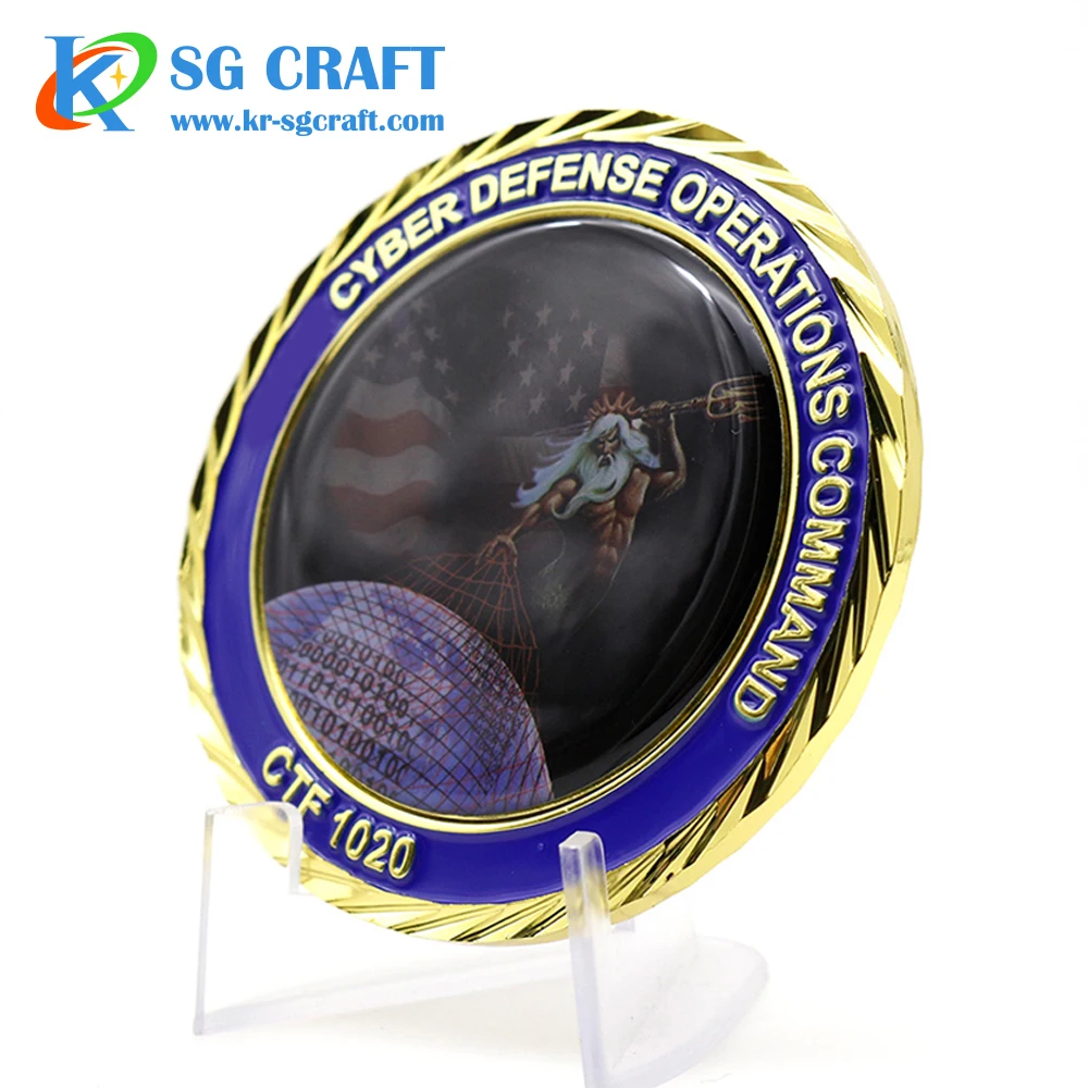 Custom 3d Metal Stamping Souvenir Collectible Coins Antique Plating Gold Silver Cooper Bronze Challenge Coin