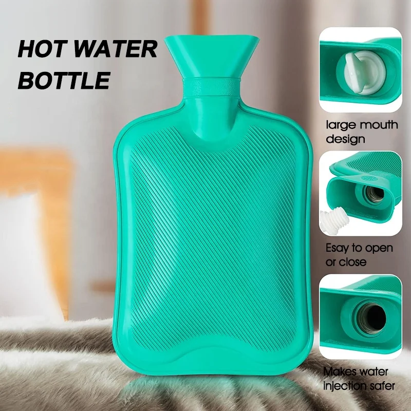 wholesale mini hot water bottle bag warmer reusable hot water bag natural rubber