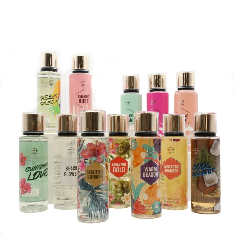 Wholesale High Quality 250ml Perfume Fragrance Body Spray Women Fragrance Body Mist Private Label Body Mist