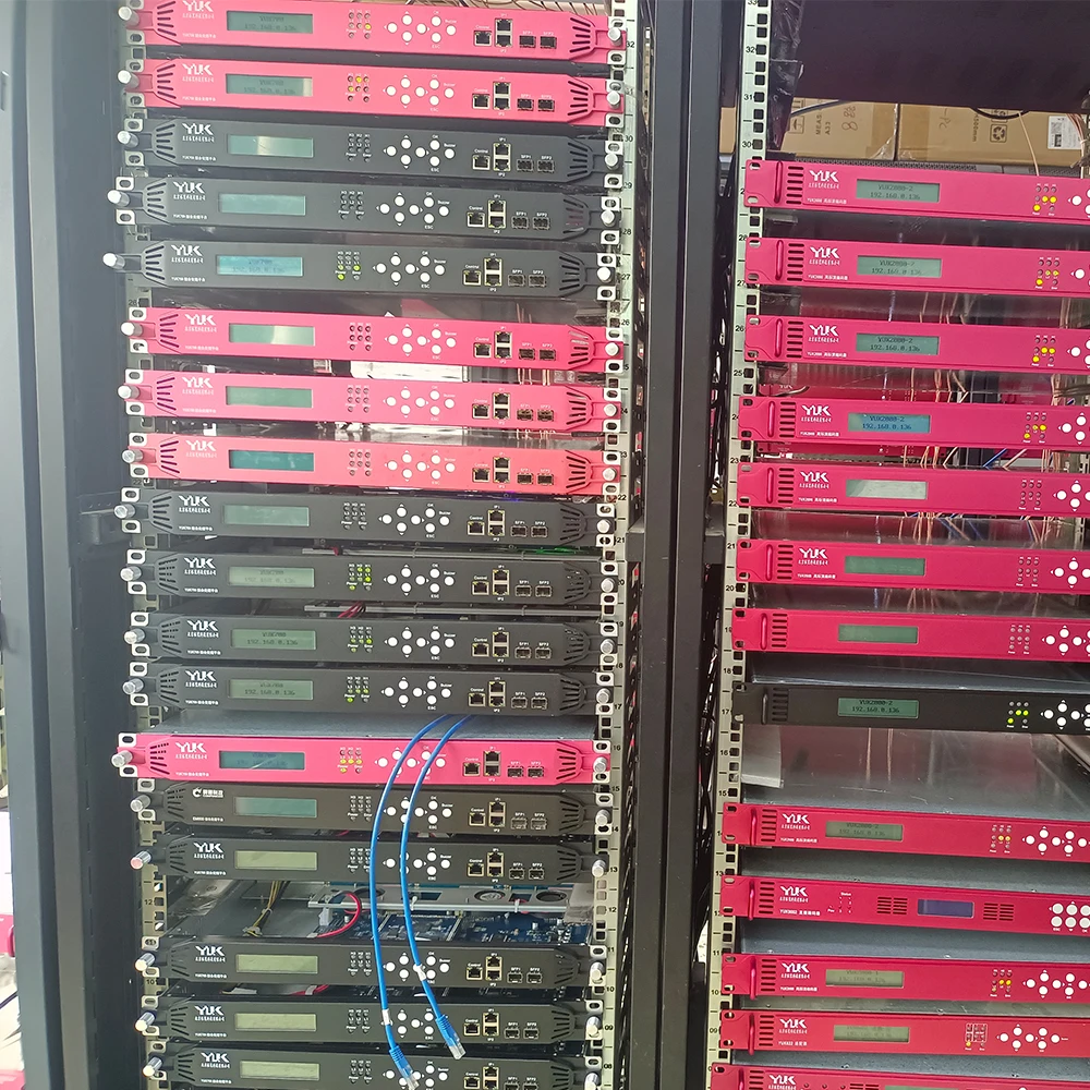 Multi Channel DVB S S2 S2X DVB-T T2 Tuner to HD SDI HDM I Receiver Decoder IRD