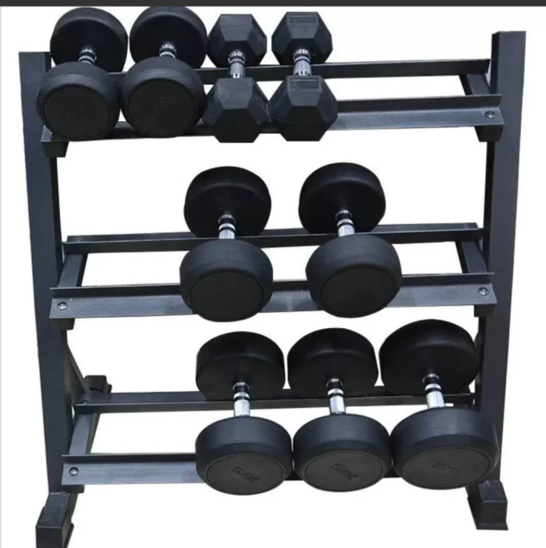 RM Free Standing Multi-tier Practical Fitness,Home Gym Dumbbell Rack