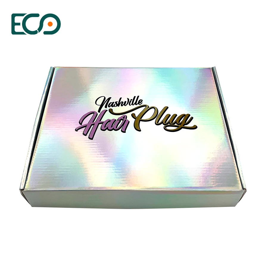 Shock-proof Insert Recycled Custom Corrugated Paper Packaging Box With for Body Lotion and Shampoo