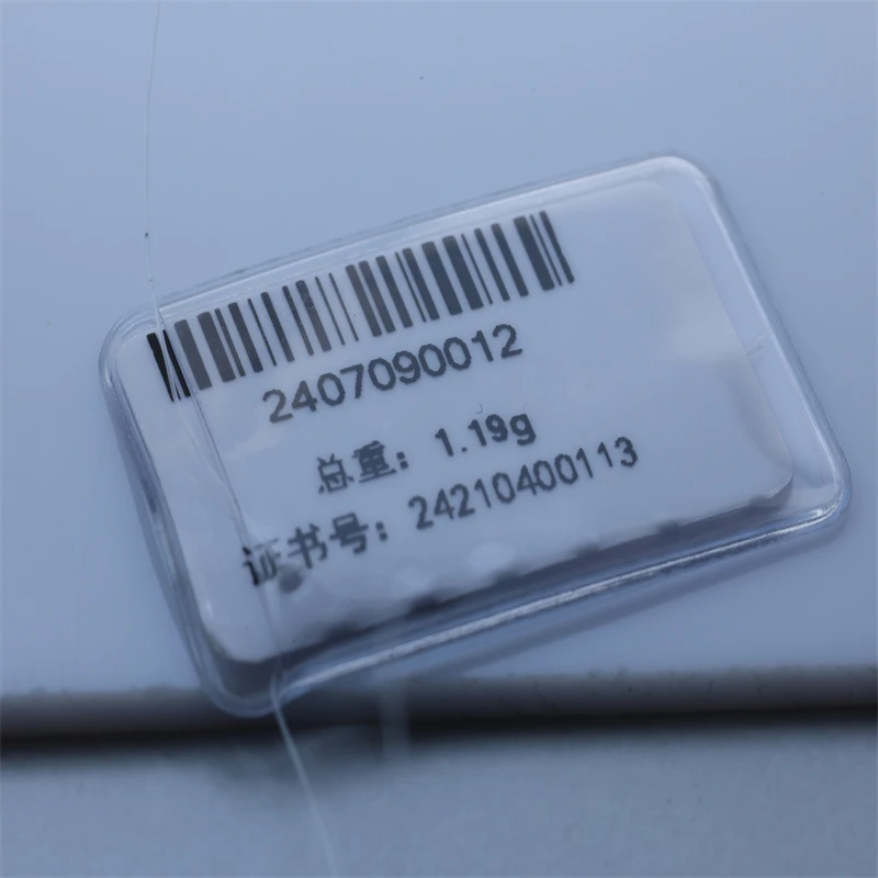 Factory-Customized 18K Gold Plated White Diamond Ring Classic Style GIA Certified for Engagement or Wedding IGI Certificate