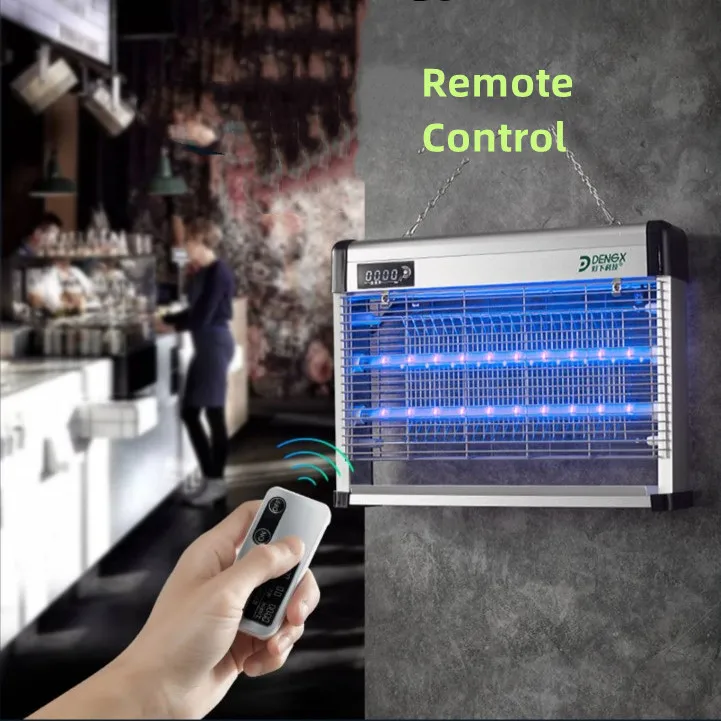 Touch control aluminum alloy 18W led bug zapper electric mosquito killer lamp with remote control