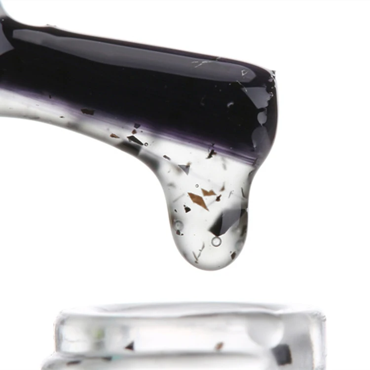 Eggshell Effect Long Lasting LED UV Velvet Matte Top Coat Flakes No Wipe Nail Polish Quail Egg Shell Gel Clear Top for OEM/ODM