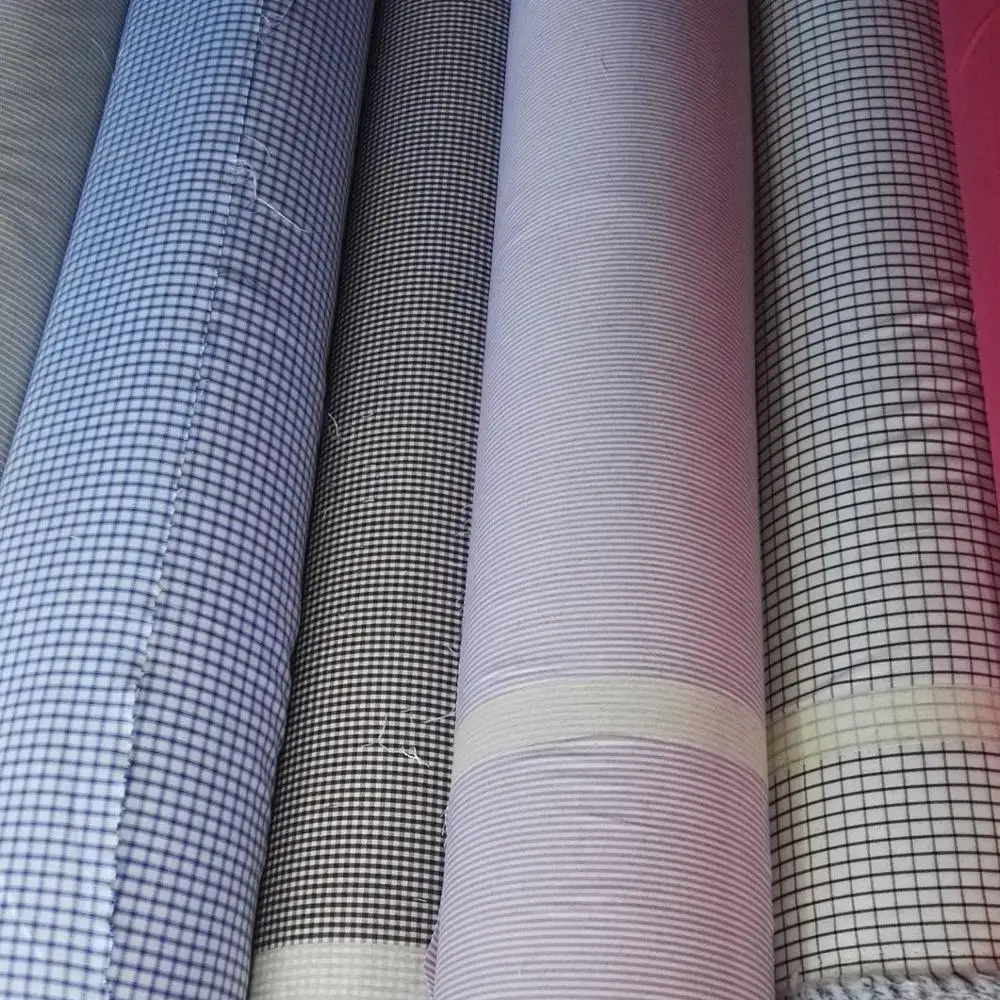 Складские хлопковые ткани для рубашек, Сделано в Италии, для классических мужчин, цветная рубашка