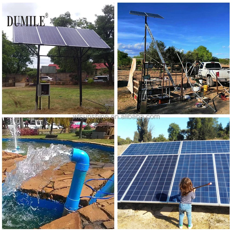 1HP 2HP Industrial Electric Solar Water Pumps Centrifugal Submersible Pump 600W 750W 1100W 1300W 1500W Price For Africa