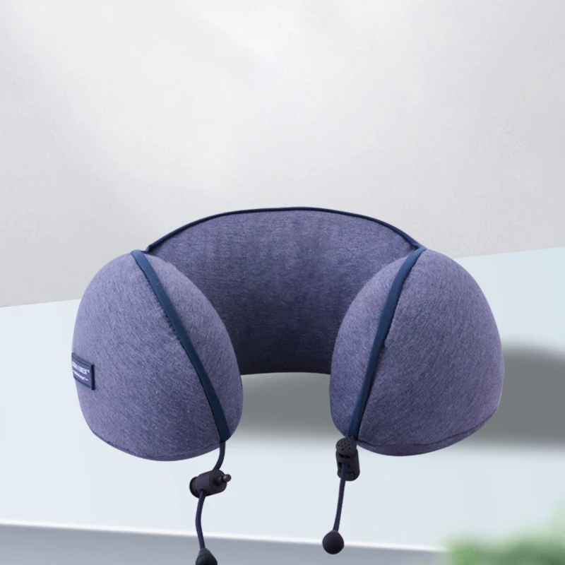 Newest Design Customized U-Shaped Neck Pillow Travel Nap Sitting Sleeping By Car Memory Foam Travel Pillow