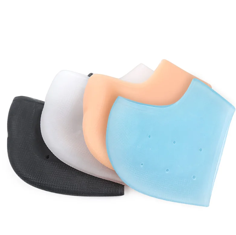 Silicone Gel Heel Sock Protector Cracked Heels Relief Protector