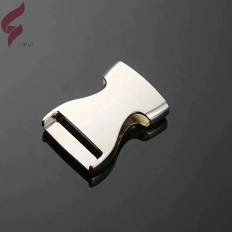 Lihui Factory Cheap Price Wholesale Stainless Steel Buckle Leather Snap Strap Buckle For Trampoline