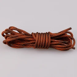 Heavy Duty Hiking Shoe Laces Boot Laces Durable Wavy Line Polyester Thick Round Climbing Shoelaces