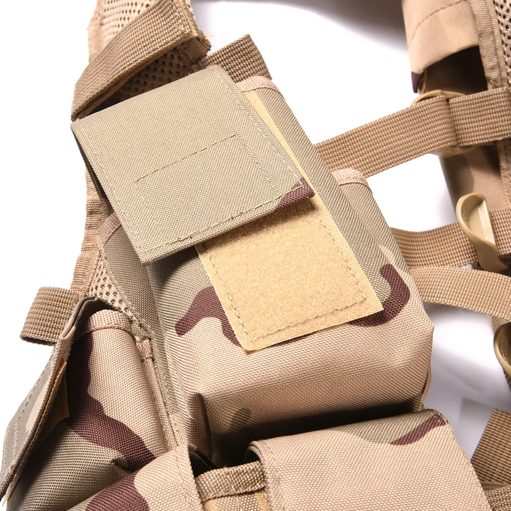 XINXING Custom Portable Carry Tactical Gear Lightweight 3 Colors Desert Camouflage Tactical Chest Rig Bags