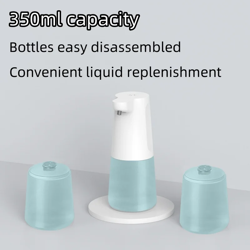 USB Rechargeable ABS Material Soap Dispenser Home Bathroom Use Waterproof Foaming Touchless Electric Smart Infrared Sensor