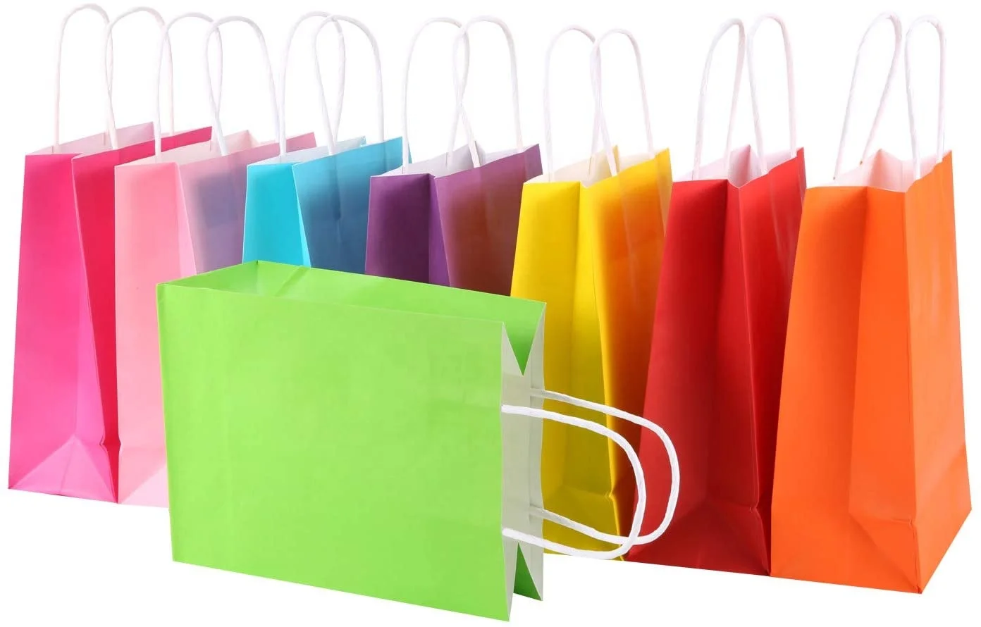 Low price Clearance Mini Pink Cute Unicorn Small Horse Flat Folding Cartoon Happy Birthday Party Gift Packaging Kraft Paper Bag