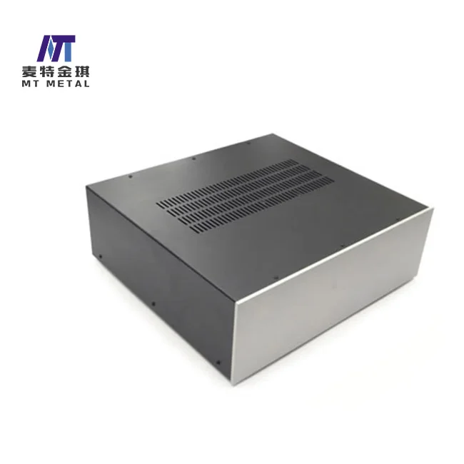 OEM Sheet Metal Fabrication Metal Enclosure Electronic Box Enclosures Sheet Metal Processing Electrical Enclosure Factory Custom