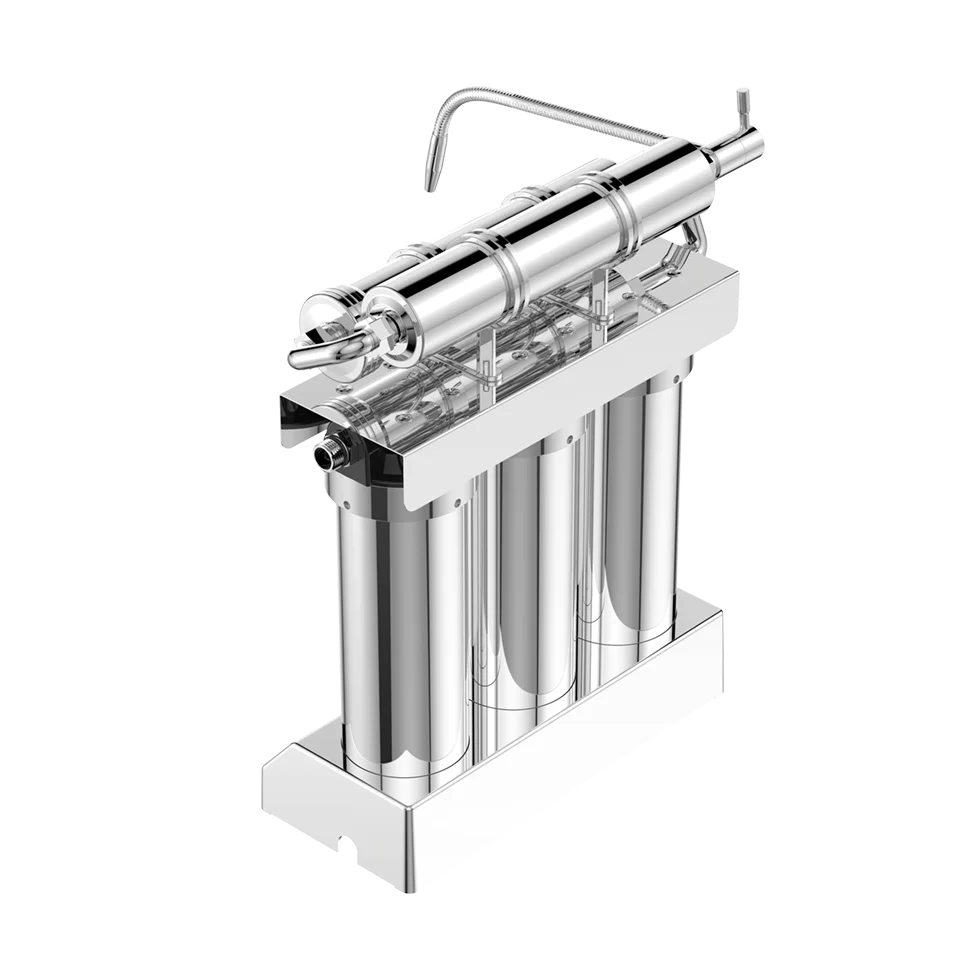 Household five-stage filtration activated carbon high-intensity magnetic purification ultrafiltration water purifier