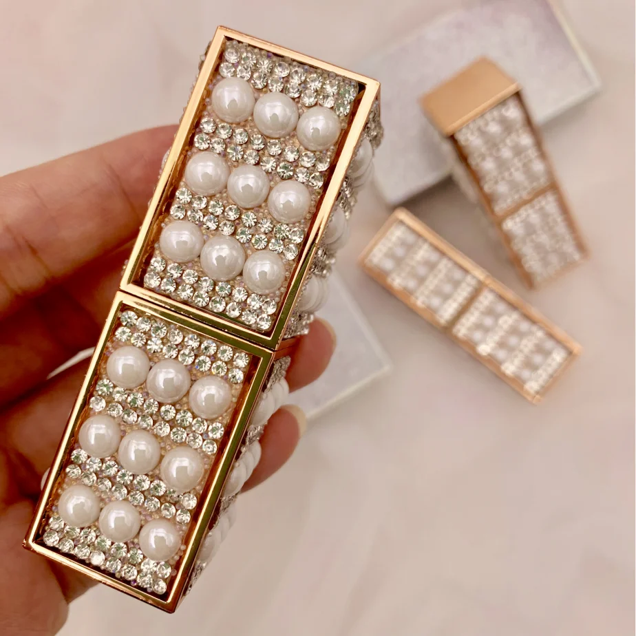 Korean make your own branded lipstick manufacturers natural velvet cream longlasting mate glitter lipstick