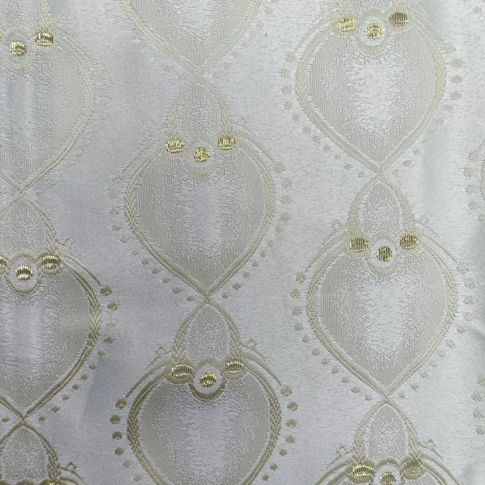 Factory Wholesale Custom Modern High-end Yarn Dyed Jacquard Curtain Fabric for Living Room