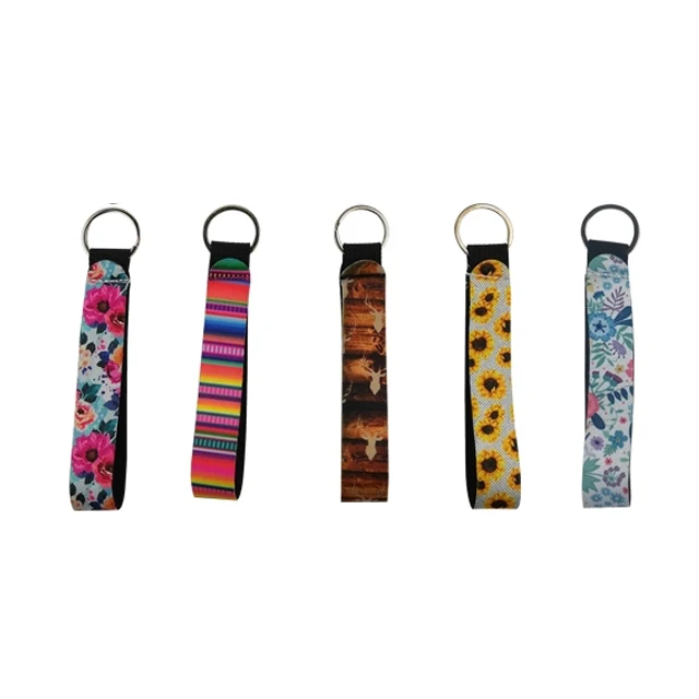 RTS Neoprene Bracelet Wristband Key Fob wrist strap keychain