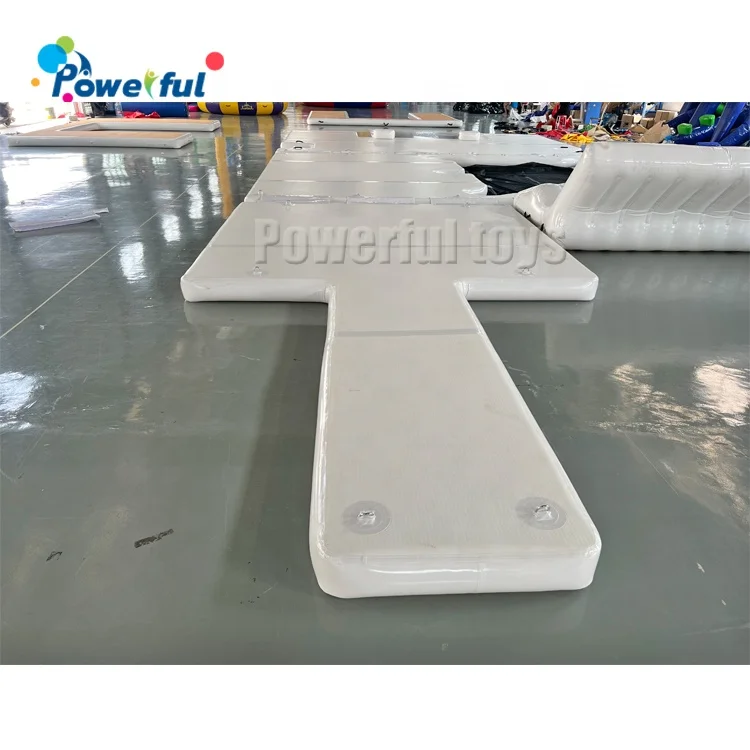 jellyfish antic inflatable floating ocean swimming pool jet ski dock and sofa combo for yacht party