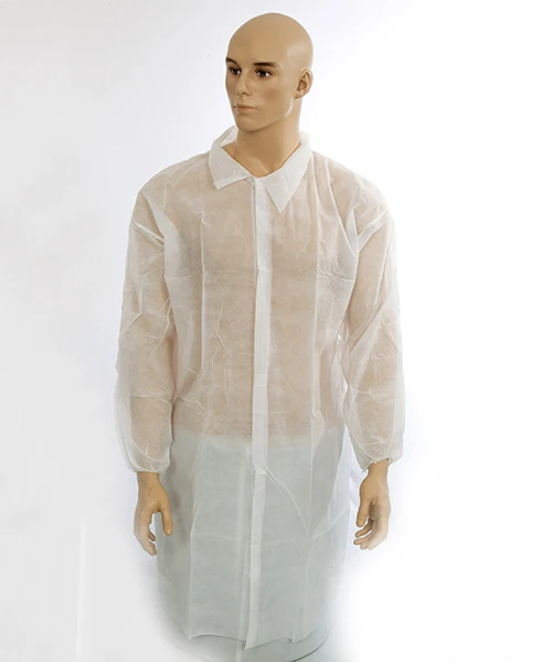 Disposable Lab Coats Medical Non Woven Disposable Non-sterile Gown Disposable Visitor gown