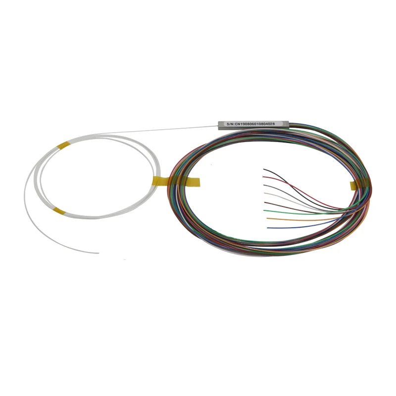 
 Ftth стальной tube1x8 Sc/apc sx core волоконно-оптический ПЛК-сплиттер  