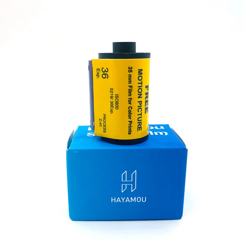 5207 Color Cine Film With Carbon Remjet Removed 36Exp 5219 Motion Film without remjet C41 Process 135 Film Roll