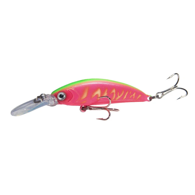 Submerged Minnow Bassfish Salmon Freshwater Sea Fishing Long Shot 7cm 5.7g Fishing Bait