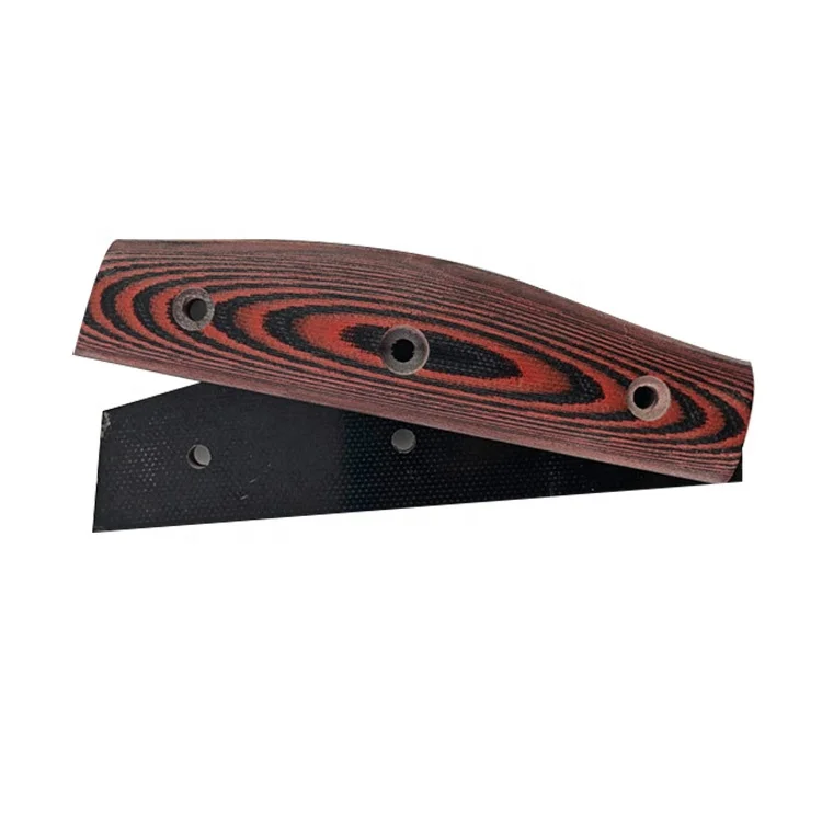 Высокое Качество g10 Ручка ножа черная ручка набор кухонных ножей